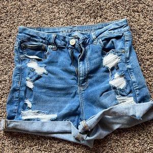 American Eagle Curvy High Rise Shortie size 10